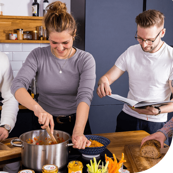 Kochen mit Freunden Deli Reform