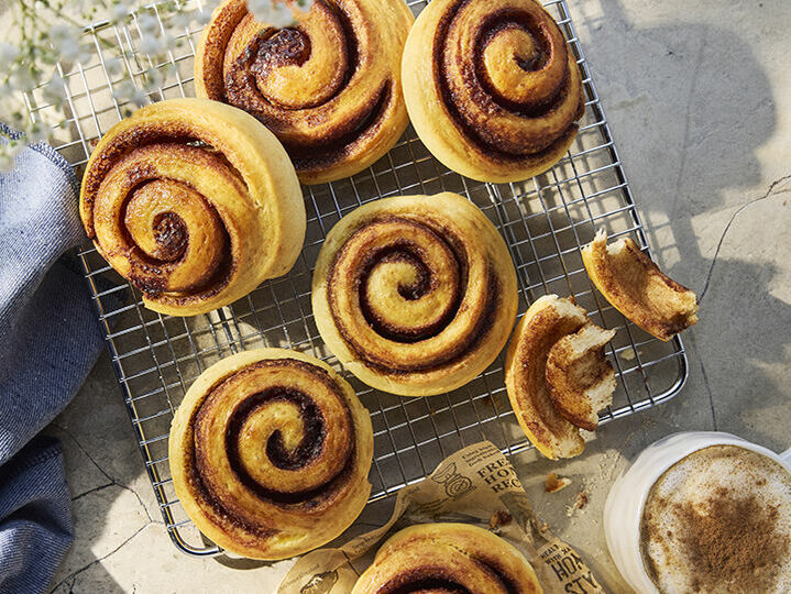 Zimt-Nuss-Schnecken