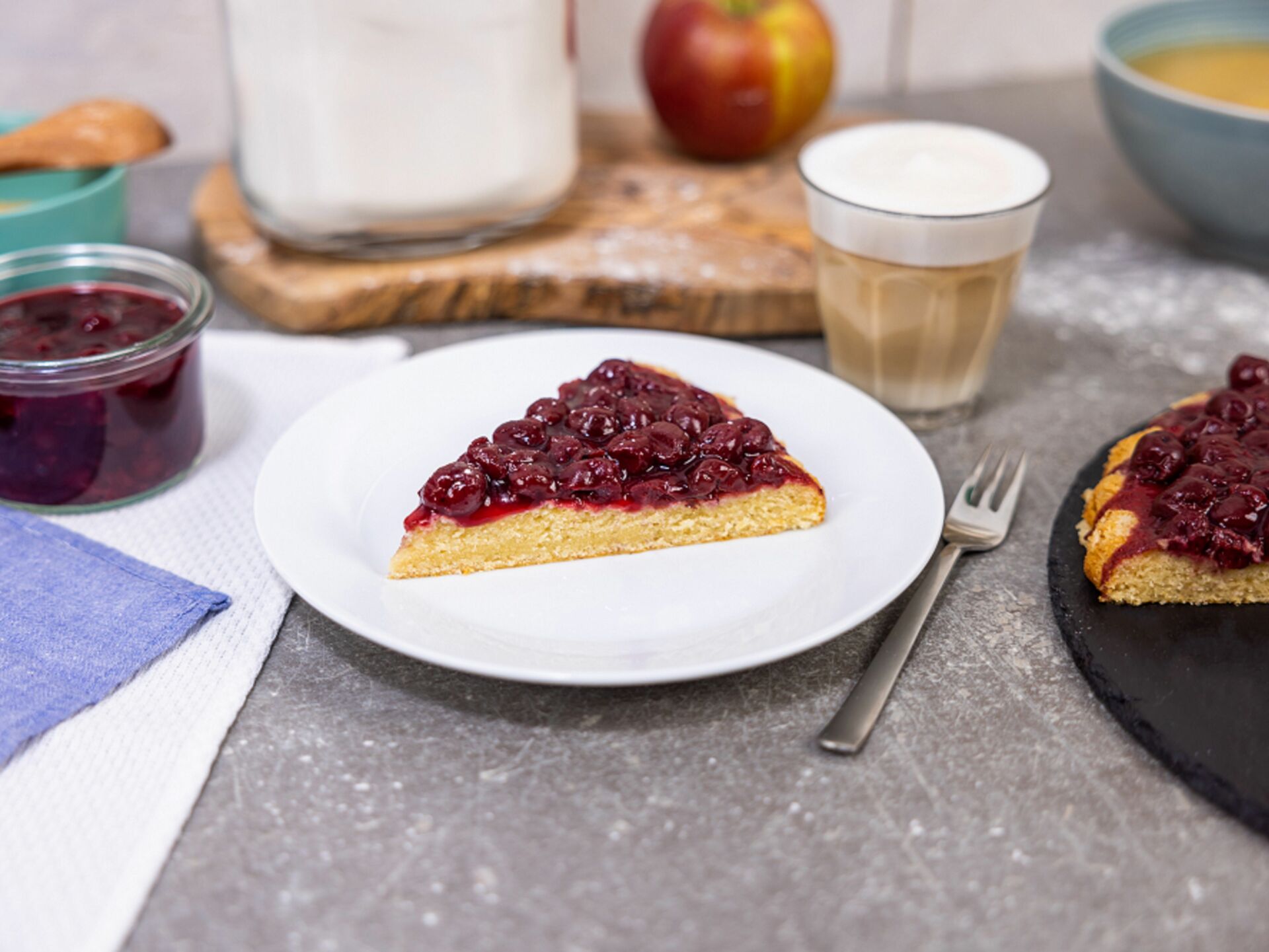 Veganer Kirschkuchen