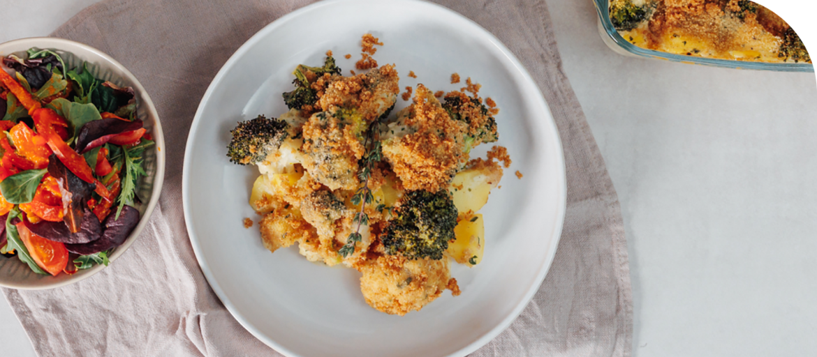 Gemüse-Kartoffel-Gratin | Deli Reform | Deli Reform
