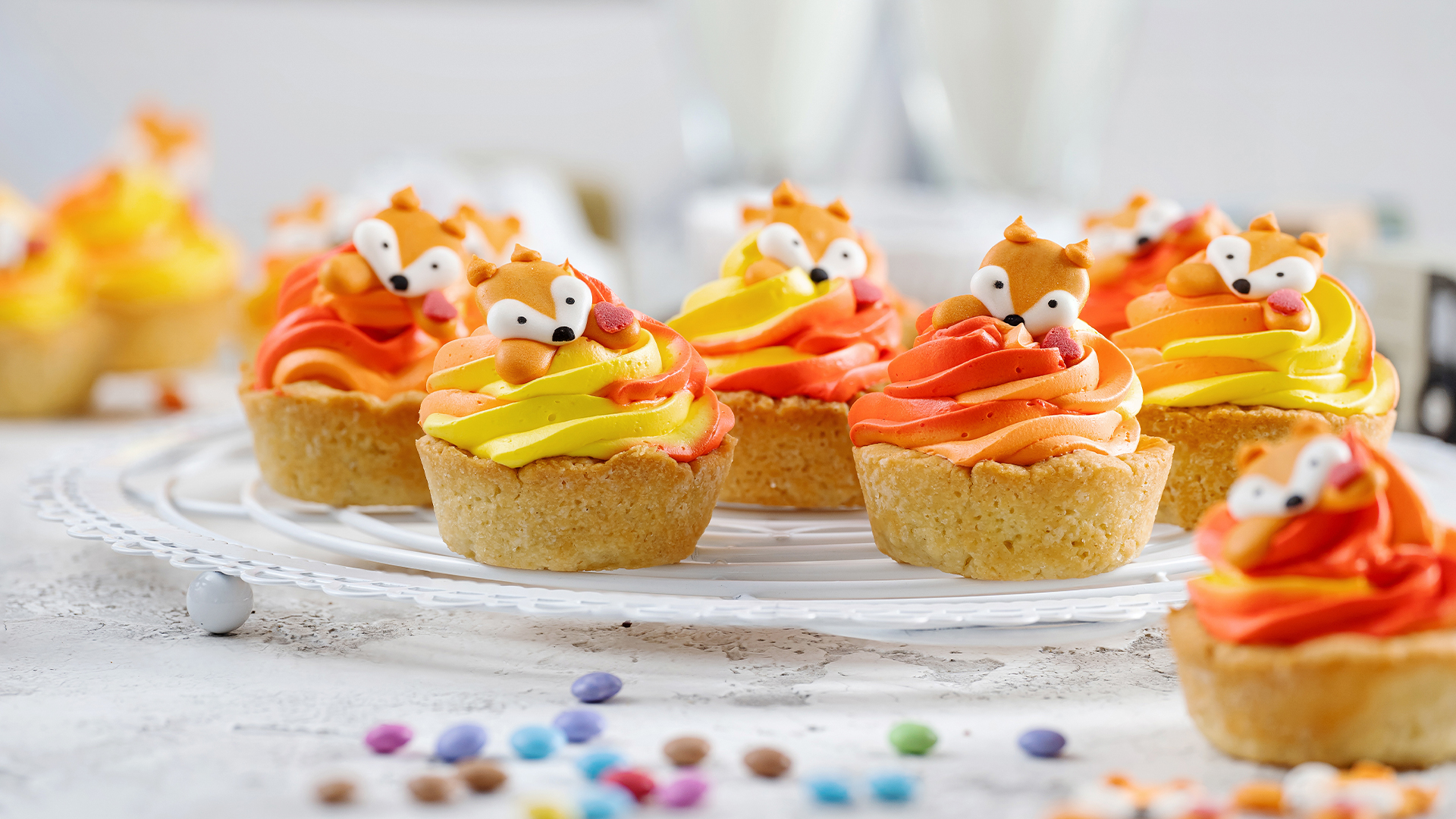 Cookie Cups mit Vanillecreme Deli Reform