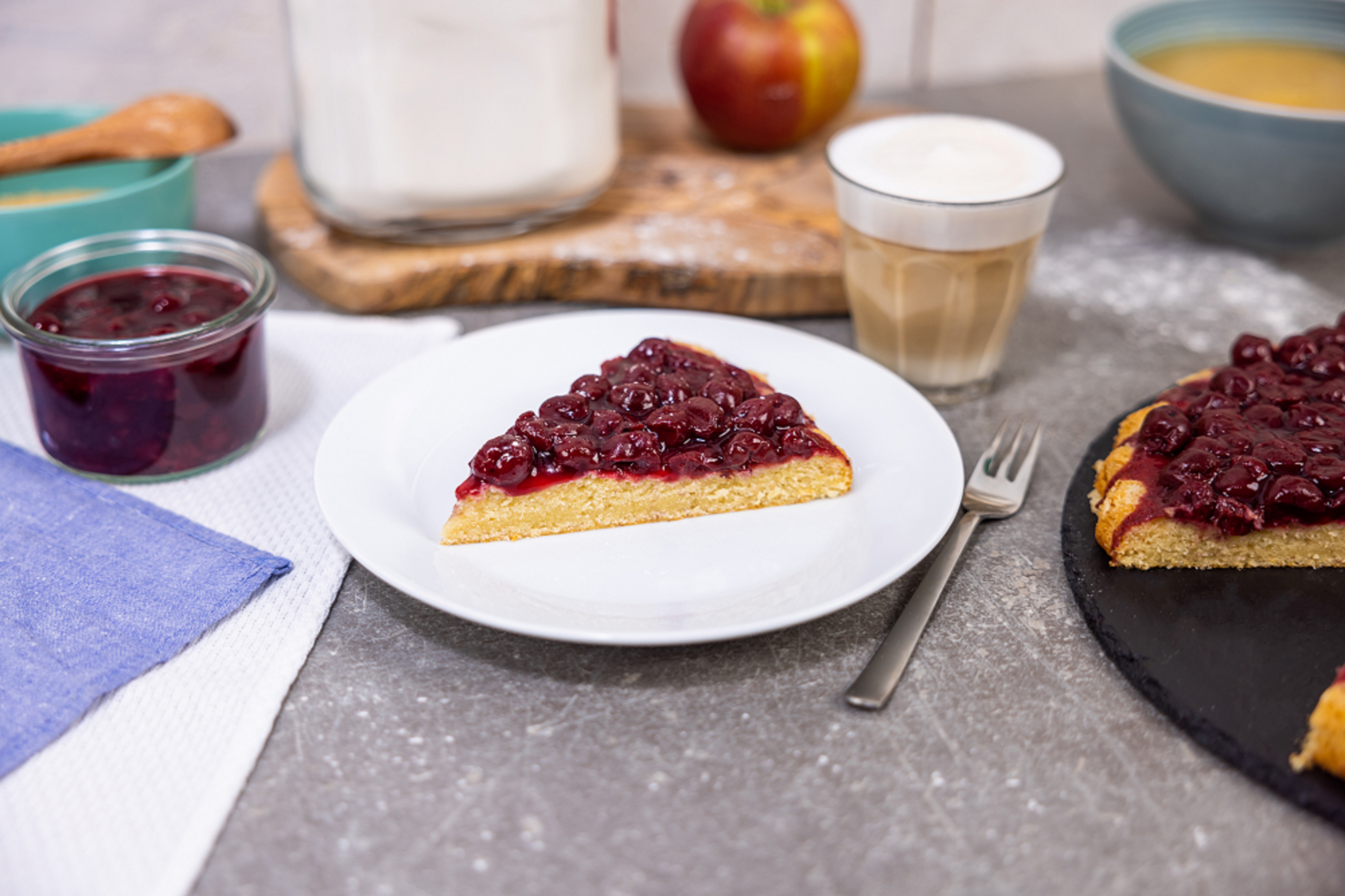 Veganer Kirschkuchen