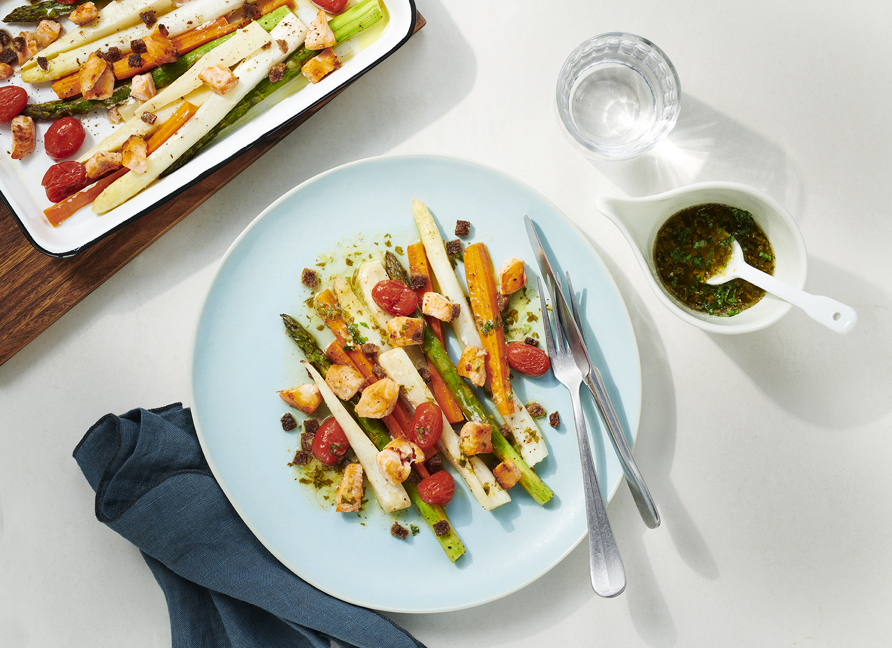 Ofenspargel mit Zitronen-Sauce | Deli Reform